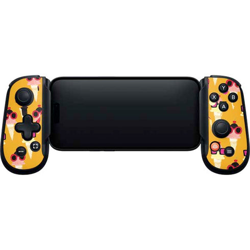 Bouffants and Broken Hearts Ice Cream with Shades Backbone One for iPhone Game Controller Skin